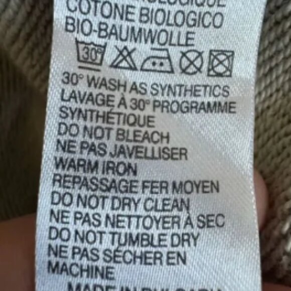 PS PAUL SMITH Sweatshirt Mens XL Grey Zebra Logo Pullover Sweater Preppy - Picture 7 of 7